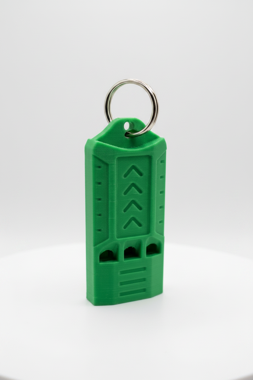 Whistle key ring