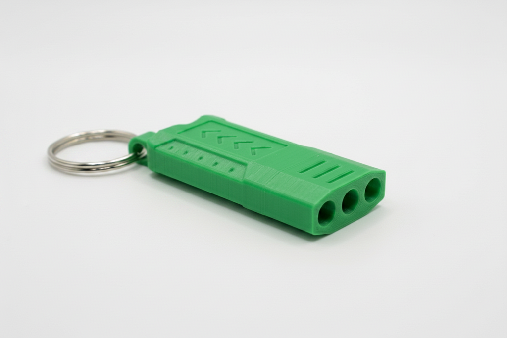 Whistle key ring