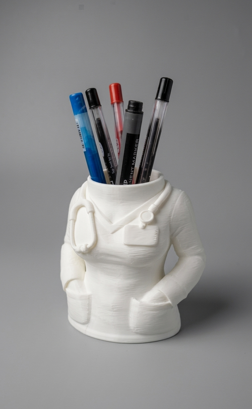 The "Healer's Desk" 3D-Printed Medical Pen Holder