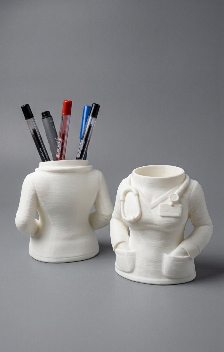 The "Healer's Desk" 3D-Printed Medical Pen Holder